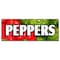 Signmission PEPPERS BANNER SIGN hot spicy sweet jalapeno green hot bell fresh banana B-Peppers - alternate 1